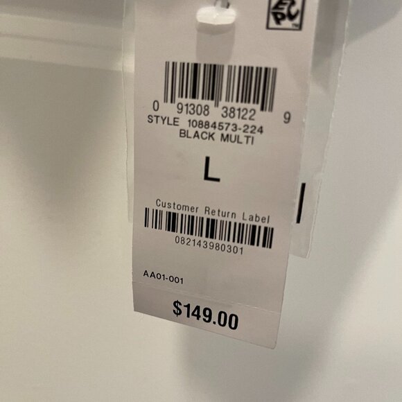 BAR III Women's Faux-Leather-Trimmed Cropped Jacket - Picture 5 of 6